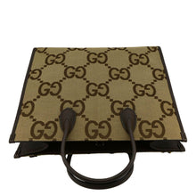 Load image into Gallery viewer, GUCCI Jumbo GG Canvas Tote Shoulder Bag Beige 678839
