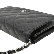 Load image into Gallery viewer, CHANEL WOC Quilted Caviar Leather Crossbody Bag Black
