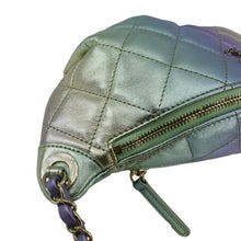 Load image into Gallery viewer, CHANEL Iridescent Rainbow Quilted Leather Bumbag Multicolor
