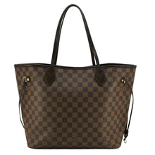 Load image into Gallery viewer, LOUIS VUITTON Neverfull MM Damier Ebene Shoulder Bag Brown
