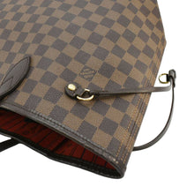 Load image into Gallery viewer, LOUIS VUITTON Neverfull MM Damier Ebene Shoulder Bag Brown
