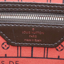 Load image into Gallery viewer, LOUIS VUITTON Neverfull MM Damier Ebene Shoulder Bag Brown
