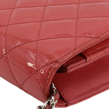 Load image into Gallery viewer, CHANEL WOC Quilted Patent Leather Crossbody Bag Red
