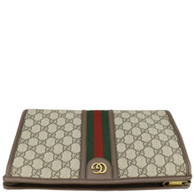 Load image into Gallery viewer, GUCCI Ophidia GG Supreme Canvas Pouch Beige 598234
