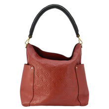 Load image into Gallery viewer, LOUIS VUITTON Bagatelle Monogram Empreinte Leather Shoulder Bag Red
