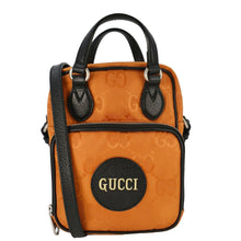 Load image into Gallery viewer, GUCCI Off The Grid Nylon Monogram Shoulder Bag Orange 625850

