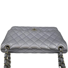 Load image into Gallery viewer, CHANEL Jumbo Flap Quilted Leather Shoulder Bag Silver
