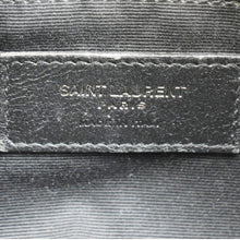 Load image into Gallery viewer, YVES SAINT LAURENT Lou Camera Chevron Leather Crossbody Bag Black
