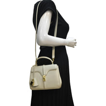 Load image into Gallery viewer, CELINE Laminated Small 16 Leather Shoulder Bag Limestone
