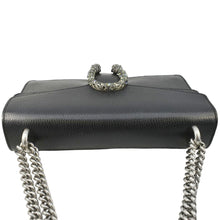 Load image into Gallery viewer, GUCCI Dionysus Small Leather Shoulder Bag Black 400249
