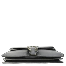 Load image into Gallery viewer, GUCCI Dionysus Small Leather Shoulder Bag Black 400249
