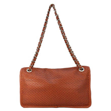 Load image into Gallery viewer, CHANEL Up in the Air Classic Flap Perforated Calfskin Shoulder Bag Orange
