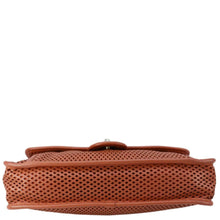 Load image into Gallery viewer, CHANEL Up in the Air Classic Flap Perforated Calfskin Shoulder Bag Orange
