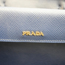 Load image into Gallery viewer, PRADA Double Handle Canvas Tote Shoulder Bag Beige
