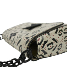 Load image into Gallery viewer, LOUIS VUITTON LV Twist Graphic MM Leather Shoulder Bag Black
