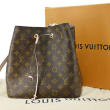 Load image into Gallery viewer, LOUIS VUITTON Neonoe MM Monogram Canvas Shoulder Bag Brown
