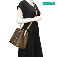 Load image into Gallery viewer, LOUIS VUITTON Neonoe MM Monogram Canvas Shoulder Bag Brown
