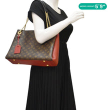 Load image into Gallery viewer, LOUIS VUITTON Surene MM Monogram Canvas Shoulder Bag Cherry
