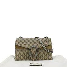 Load image into Gallery viewer, GUCCI Dionysus Small GG Supreme Canvas Shoulder Bag Beige 400249
