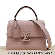 Load image into Gallery viewer, LOUIS VUITTON Grenelle PM Shoulder Bag Dusty Pink front side
