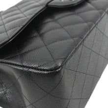 Load image into Gallery viewer, CHANEL Classic Large Double Flap Quilted Leather Shoulder Bag Black
