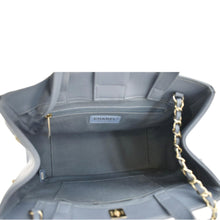 Load image into Gallery viewer, CHANEL Business Affinity Quilted Caviar Leather Shopping Tote Bag Light Blue
