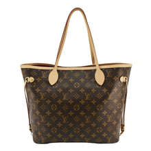 Load image into Gallery viewer, LOUIS VUITTON Neverfull MM Monogram Canvas Tote Bag Brown
