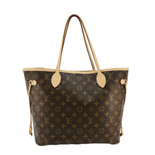 Load image into Gallery viewer, LOUIS VUITTON Neverfull MM Monogram Canvas Tote Bag Brown
