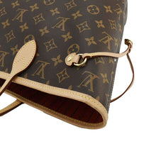 Load image into Gallery viewer, LOUIS VUITTON Neverfull MM Monogram Canvas Tote Bag Brown
