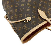 Load image into Gallery viewer, LOUIS VUITTON Neverfull MM Monogram Canvas Tote Bag Brown
