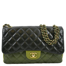 Load image into Gallery viewer, CHANEL Classic Jumbo Double Flap Quilted Leather Shoulder Bag Black
