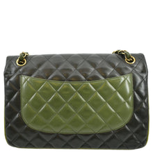 Load image into Gallery viewer, CHANEL Classic Jumbo Double Flap Quilted Leather Shoulder Bag Black
