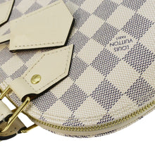 Load image into Gallery viewer, LOUIS VUITTON Alma BB Braided Damier Azur Satchel Bag White
