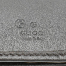 Load image into Gallery viewer, GUCCI Microguccissima GG Leather Bi-fold Long Wallet Black 544479
