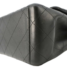 Load image into Gallery viewer, CHANEL Classic Double Flap Quilted Leather Crossbody Bag Black
