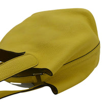 Load image into Gallery viewer, HERMES Picotin Lock 22 Taurillon Clemence Leather Hobo Bag Yellow
