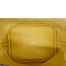 Load image into Gallery viewer, HERMES Picotin Lock 22 Taurillon Clemence Leather Hobo Bag Yellow
