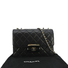 Load image into Gallery viewer, CHANEL Beauty Lock Flap Sheepskin Quilted Leather Crossbody Bag Black
