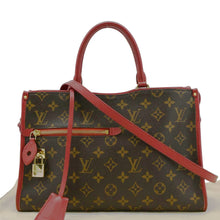 Load image into Gallery viewer, LOUIS VUITTON Popincourt NM Monogram Canvas Tote Bag Red
