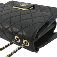 Load image into Gallery viewer, CHANEL Beauty Lock Flap Sheepskin Quilted Leather Crossbody Bag Black
