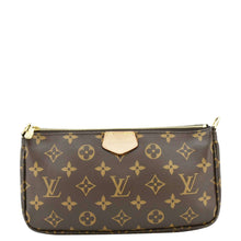 Load image into Gallery viewer, LOUIS VUITTON Multi Pochette Accessoires Monogram Canvas Crossbody Bag Green
