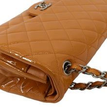 Load image into Gallery viewer, CHANEL Classic Jumbo Double Flap Quilted Leather Shoulder Bag Orange
