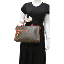 Load image into Gallery viewer, LOUIS VUITTON Popincourt NM Monogram Canvas Tote Bag Red
