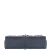 Load image into Gallery viewer, CHANEL Quilted Caviar Leather Shoulder Bag Blue lower look
