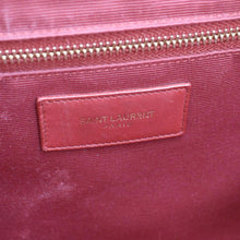 Load image into Gallery viewer, YVES SAINT LAURENT Envelope Large Mixed Matelasse Leather Shoulder Bag Red
