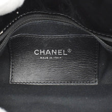 Load image into Gallery viewer, CHANEL Just Mademoiselle Bowling Small Quilted Patent Leather Shoulder Bag Black
