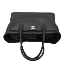 Load image into Gallery viewer, CHANEL Executive Cerf Leather Tote Bag Black
