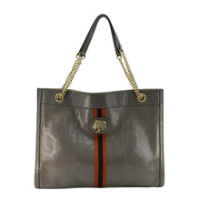 Load image into Gallery viewer, GUCCI Rajah Large Snakeskin Leather Tote Bag 537219
