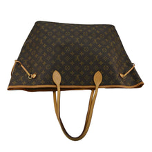 Load image into Gallery viewer, LOUIS VUITTON Neverfull Monogram Canvas Tote Bag Brown
