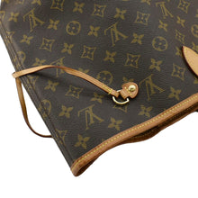 Load image into Gallery viewer, LOUIS VUITTON Neverfull Monogram Canvas Tote Bag Brown
